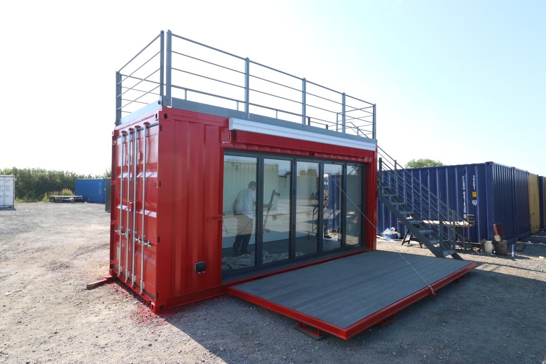 Container Office Renovation