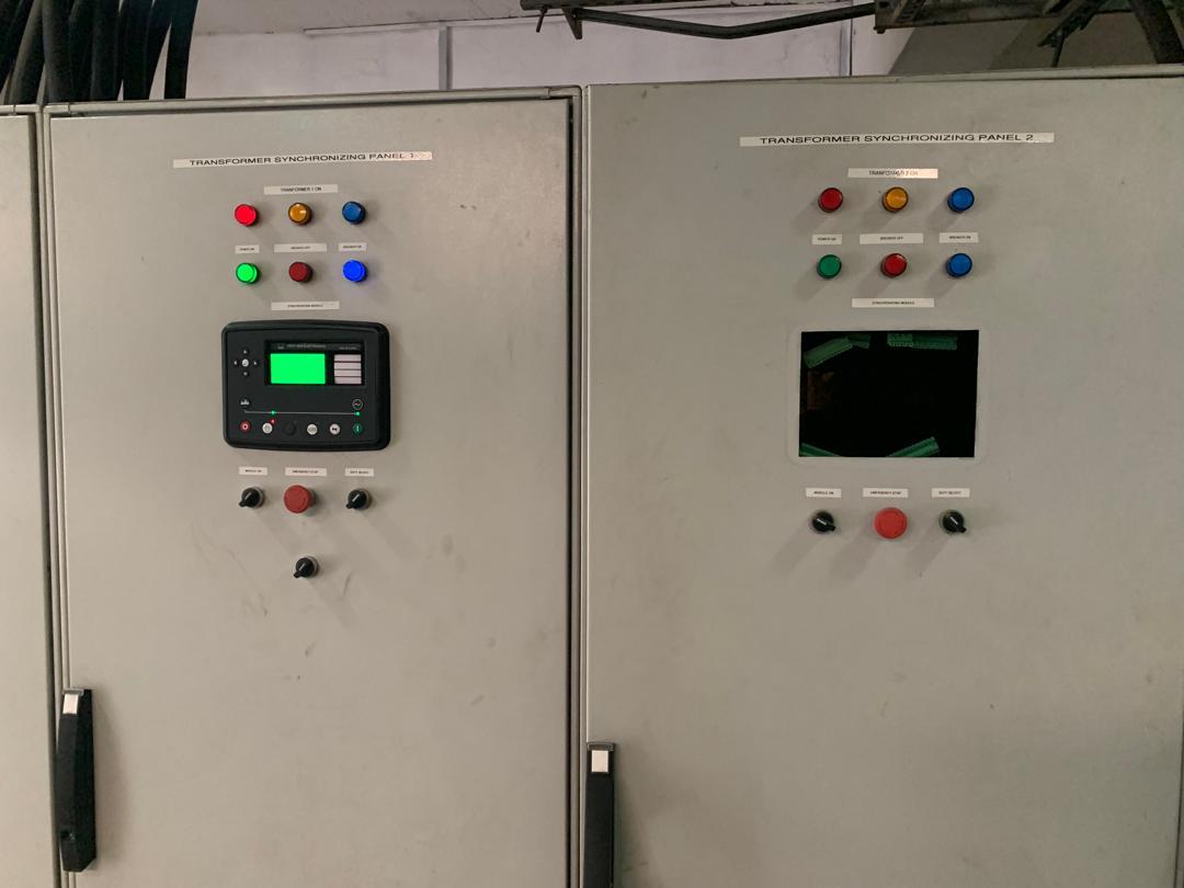 LCA 10MVA Generator Synchronizing Panel
